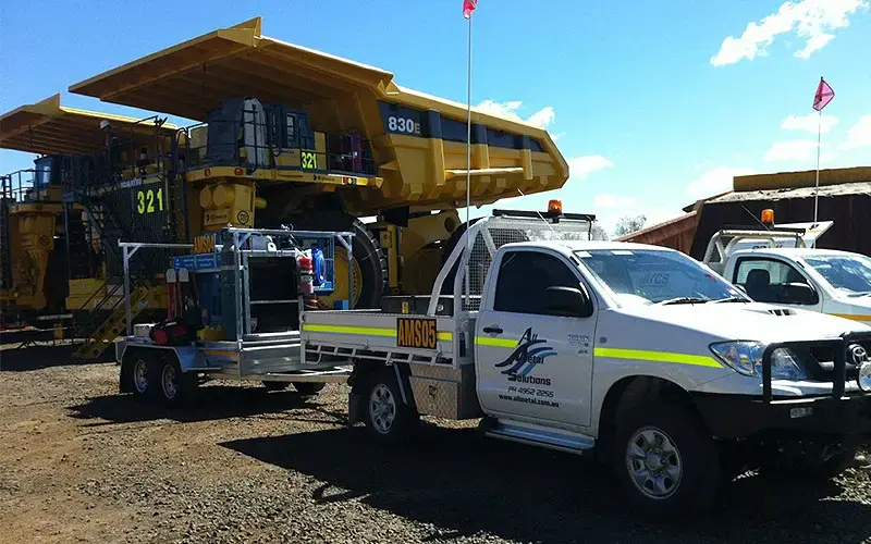 Mobile welding crews deploying on-site